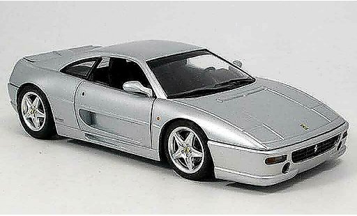 Ferrari F355 Berlinetta 1/18 Hot Wheels Berlina gtb grigio modellini auto