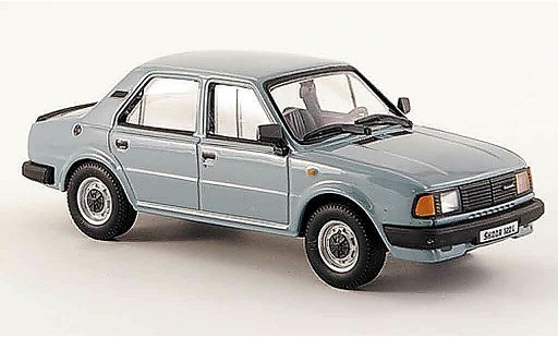 Skoda 120 Base 1/43 Abrex l grigio 1986 modellini auto