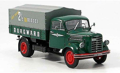 Borgward B 2500 plateau 1/43 Schuco pianale der neue 25 to Diesel modellini auto