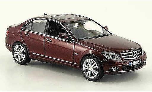 Mercedes Classe C Base 1/43 Schuco rosso Berlina modellini auto