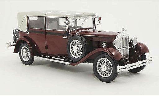 Skoda 860 Base 1/18 Abrex rosso 1932 modellini auto