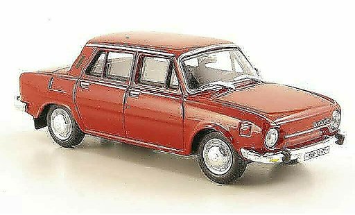 Skoda 110 R 1/43 Abrex rosso 1969 modellini auto