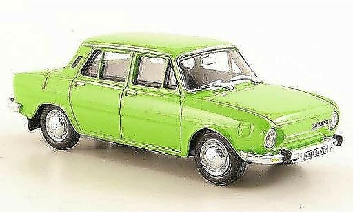 Skoda 110 L 1/43 Abrex verde 1969 modellini auto