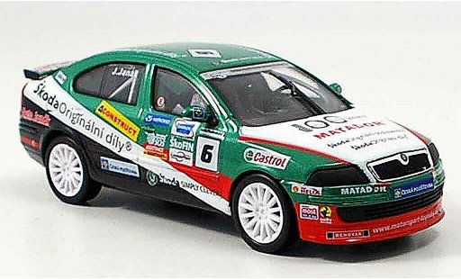 Skoda Octavia Cup 1/43 Abrex no.6 2005 modellini auto