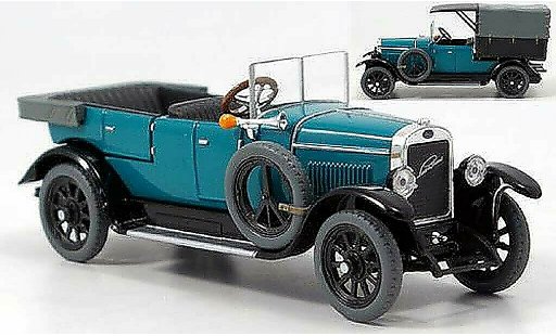 Skoda 110 L 1/43 Abrex Laurin & Klement Combi Berlina/Lieferwagen bluverde 1927 modellini auto