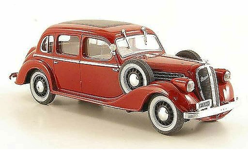 Skoda Superb 1938 1/43 Abrex 913 rosso modellini auto