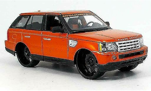 Range Rover Sport Base 1/18 Maisto orange g-ridez tuning modellini auto