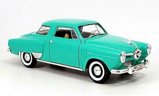 Studebaker Champion 1950 1/18 Yat Ming verde modellini auto