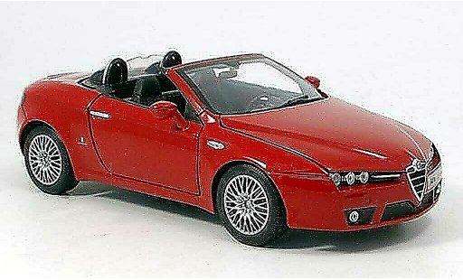 Alfa Romeo Spider Brera cabriolet 1/18 Norev rosso 2006 modellini auto