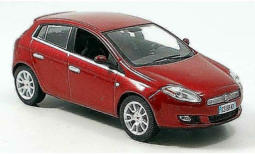 Fiat Bravo Base 1/43 Norev rosso 2007 modellini auto