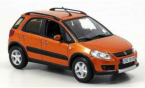 Suzuki SX4 Base 1/43 Norev orange 2006 modellini auto