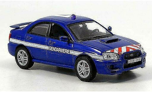 Subaru Impreza WRX 1/43 Norev Gendamerie Polizia Frankreich 2003 modellini auto