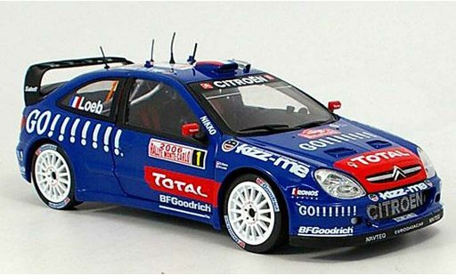 Citroen Xsara WRC 2006 1/18 Solido no.1 total rallye monte carlo modellini auto