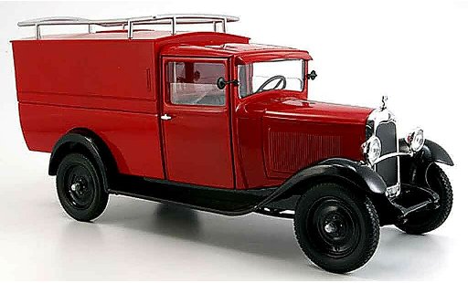 Citroen C4 1930 1/18 Solido furgonewagen modellini auto