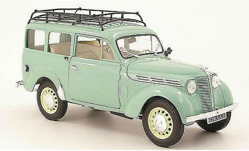 Renault Juvaquatre Break 1/18 Solido grigio verde 1952 modellini auto