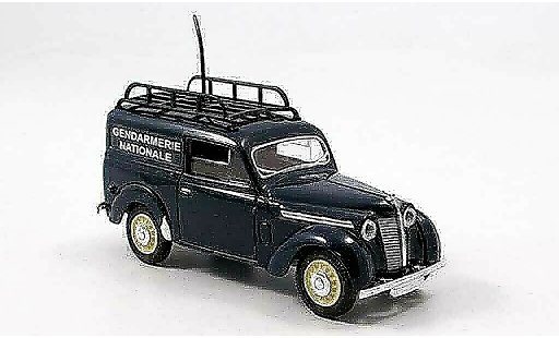 Renault Juvaquatre Base 1/43 Solido lieferwagen gendamerie 1952 modellini auto