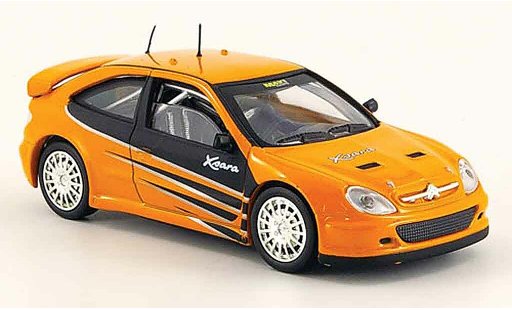 Citroen Xsara tuning 1/43 Solido orange modellini auto