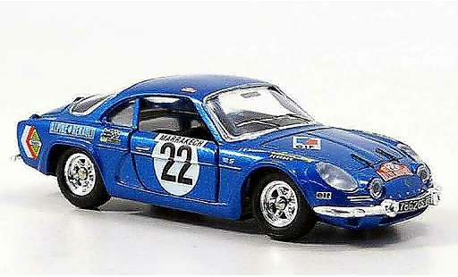 Alpine A110 rallye 1/43 Solido no.22 1971 modellini auto