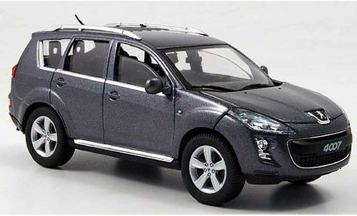 Peugeot 4007 Base 1/43 Solido grigio collection exklusiv 2007 modellini auto