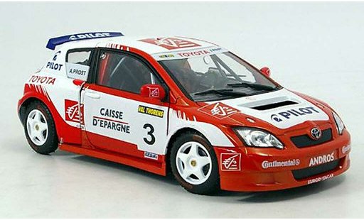Toyota Corolla Trophee Andros 1/18 Solido no.3 prost collection 2006 modellini auto