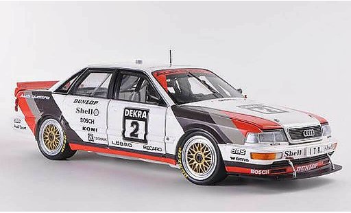 Audi V8 dtm 1/18 Minichamps Quattro No.2 Team SMS Motorsport H.Haupt -Saison 1991 modellini auto