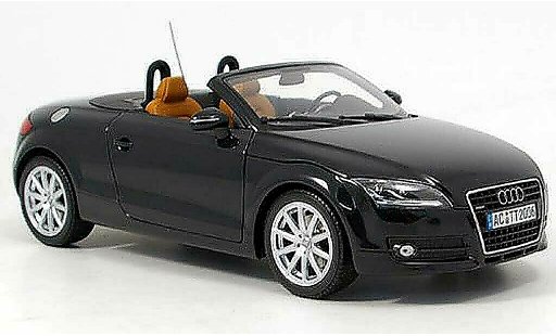 Audi TT roadster 1/18 Minichamps nero 2006 modellini auto