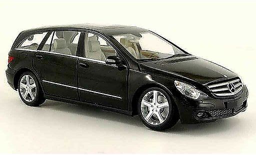 Mercedes Classe R Base 1/18 Minichamps nero 2005 modellini auto