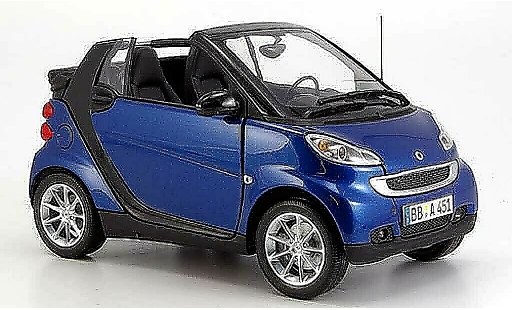 Smart ForTwo Cabrio 1/18 Minichamps 2007 modellini auto