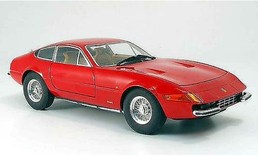 Ferrari 365 GTB/4 1/18 Hot Wheels Elite rosso serie elite modellini auto