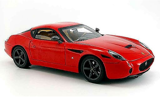 Ferrari 575 GTZ 1/18 Hot Wheels Elite zagato rosso serie super elite modellini auto