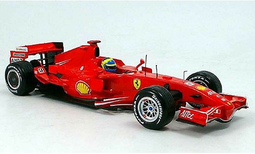 Ferrari F1 F2007 1/18 Hot Wheels massa 2007 modellini auto
