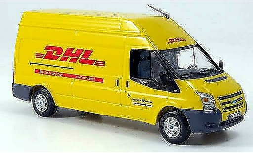 Ford Transit Kastenwagen 1/43 Minichamps Hochtettofurgone DHL 2006 modellini auto