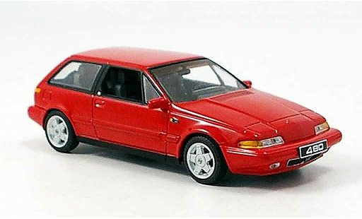Volvo 480 ES 1/43 Minichamps rosso 1986 modellini auto