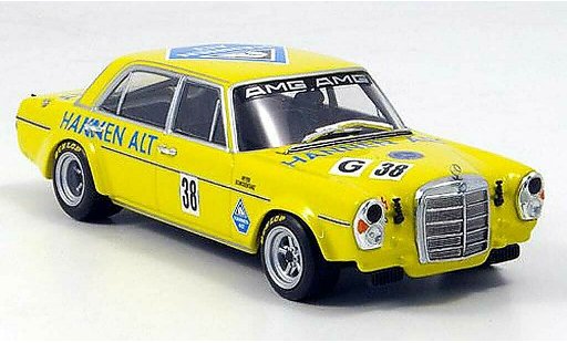 Mercedes 300 6.8 1/43 Minichamps AMG Heyer Hockenheim 1971 modellini auto