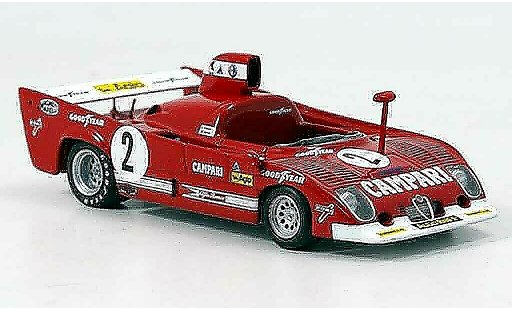 Alfa Romeo 33.3 tt12 1/43 Minichamps 1975 tt 12 no.2 pescarolo vincitore 1000 km spa modellini auto