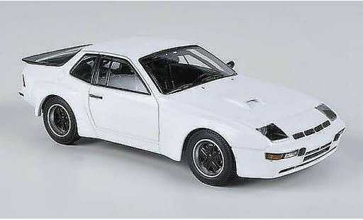 Porsche 924 1980 1/43 Minichamps Carrera GTS bianco Prasentationsfahrzeug modellini auto
