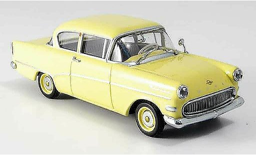 Opel Rekord P1 1/43 Minichamps giallo 1958 modellini auto