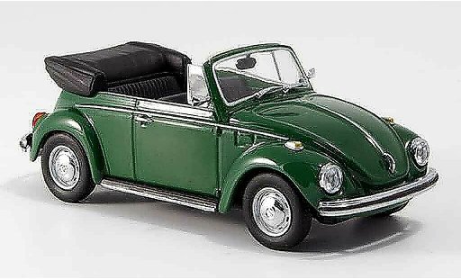 Volkswagen Coccinelle Cabriolet 1/43 Minichamps 1302 cabrio verde 1970 modellini auto