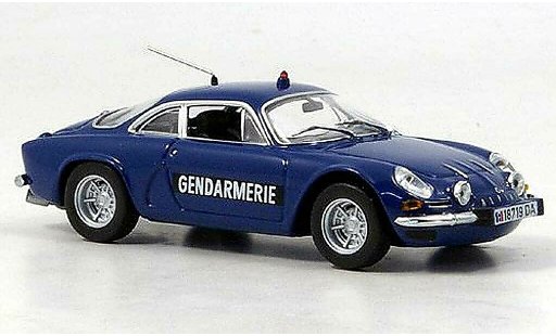 Alpine A110 rallye 1/43 Minichamps Gendarmerie Polizia (F) 1971 modellini auto