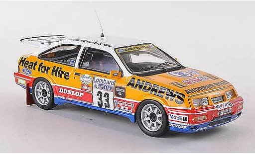 Ford Sierra Cosworth RS 1/43 Trofeu No.33 Andrews Rally Gran Bretagna 1989 R.Brookes/N.Wilson modellini auto