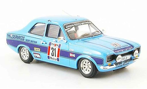 Ford Escort RS 2000 1/43 Trofeu No.31 vincitore Tour of Britain 1975 MK1 modellini auto