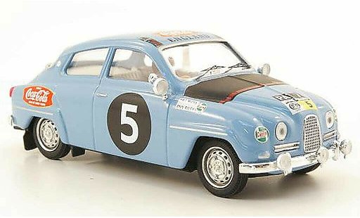 Saab 96 Safari Rally 1/43 Trofeu No.5 Coca-Cola 12 P.Moss / A.Riley modellini auto