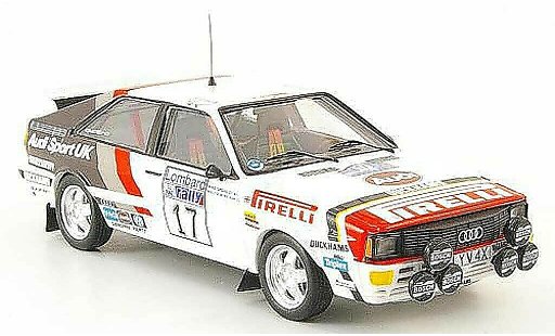 Audi Quattro rallye 1/43 Trofeu Wilson RAC Rally 1982 modellini auto
