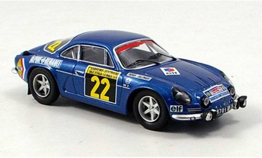 Alpine A110 1600 s 1/43 Trofeu 1600S Therier vincitore Rally San Remo 1970 modellini auto