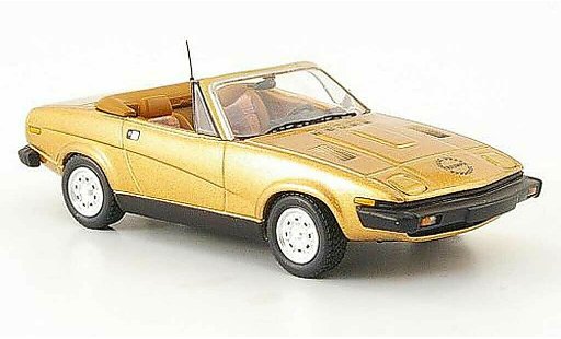 Triumph TR7 DHC 1/43 Trofeu Drophead gold modellini auto