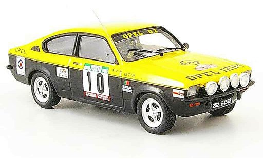 Opel Kadett GT 1/43 Trofeu e meqepe vincitore rallye portugal 1977 modellini auto