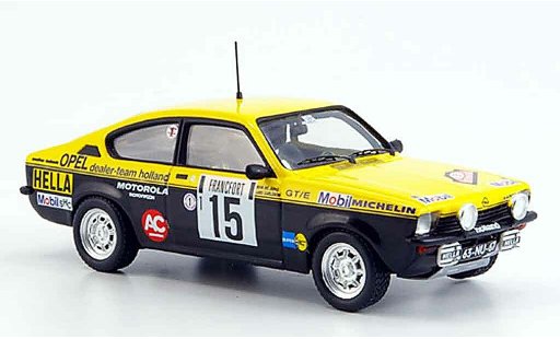 Opel Kadett GT 1/43 Trofeu e carlsson rallye monte carlo 1977 modellini auto