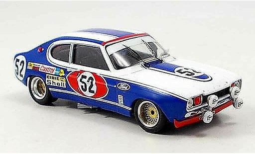 Ford Capri RS 2600 1/43 Trofeu No.52 24h Le Mans 1972 modellini auto