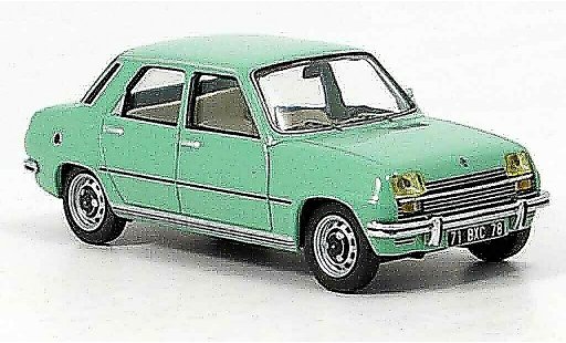Renault Siete TL 1/43 IXO verde 1975 modellini auto