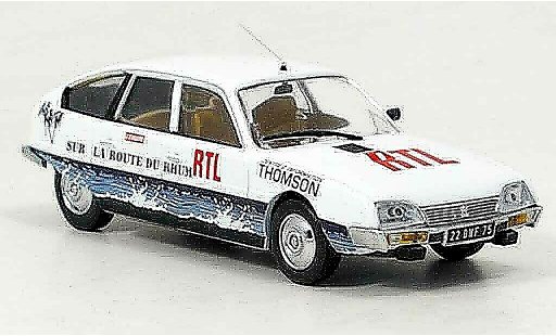 Citroen CX course 1/43 IXO rtl route du ruhm modellini auto